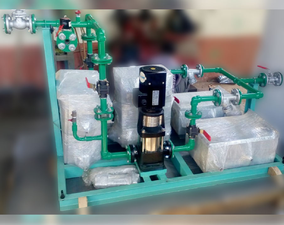 Pump Skid Dust Supression System